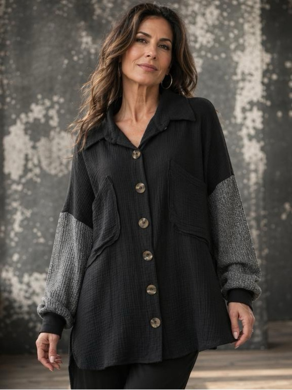 Cozy, artsy, & effortlessly stylish! A perfect blend of comfort & character.